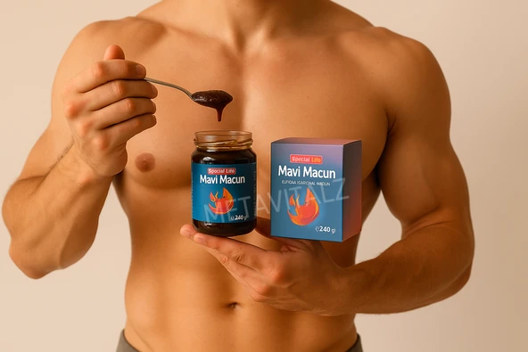 Mavi Macun 240g Erkeklere Özel Bitkisel Enerji ve Güç Takviyesi - Resim 4