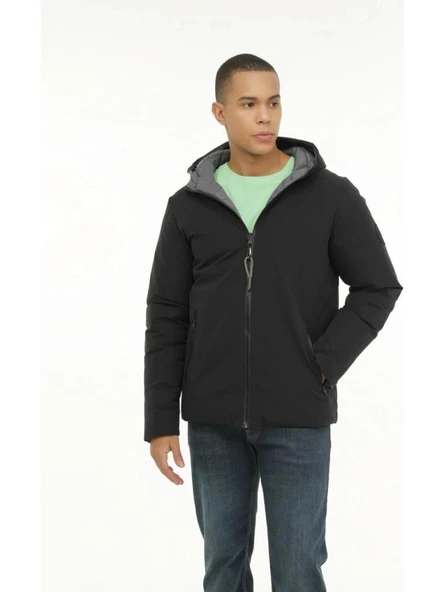 LUMBERJACK LUCAS 1N55 4PR SİYAH ANTRASIT SU İTİCİRÜZGAR GEÇİRMEZ MONT - Resim 7