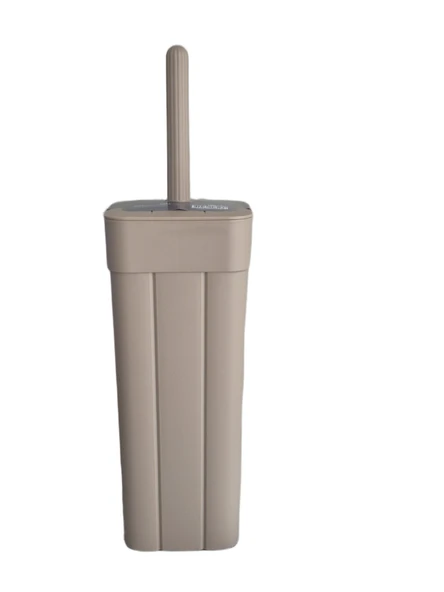 2'li Banyo Seti - 10L Pırpır Kapaklı Çöp Kovası Ve Wc Fırçalık - Resim 10