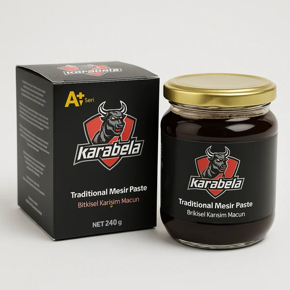 Karabela Bitkisel Karışımlı Macun 240g  Erkeklere Özel Enerji ve Güç Takviyesi ürün görseli