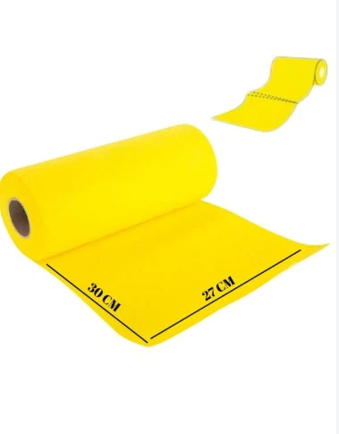 Technow Softtex 15 Kesimli Sarı Kopar Kullan Rulo Temizlik Bezi 27x30 Cm 2'li - Resim 3