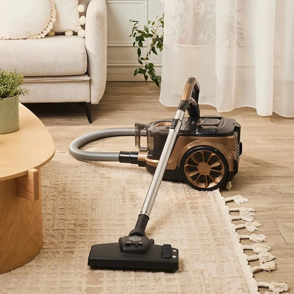 Karaca Vantuz Mpro Elektrikli Süpürge Walnut Brown ürün görseli