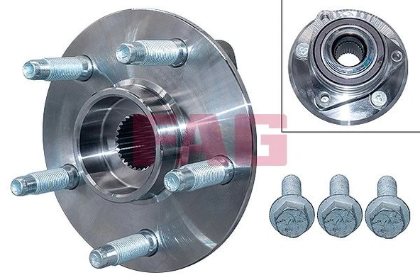 FAG 713644940 ÖN-ARKA TEKER PORYASI KOMPLE RULMANLI INSIGNIA A 08>17 13580135-328042-13507374-328292 ürün görseli