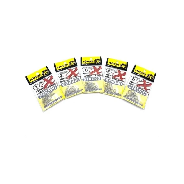 Xesta Hard Split Ring Strong Halka