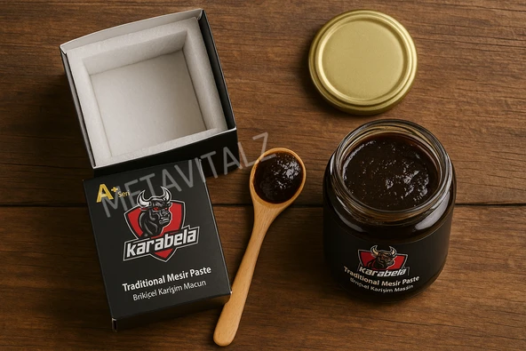 Karabela Bitkisel Karışımlı Macun 240g  Erkeklere Özel Enerji ve Güç Takviyesi - Resim 2