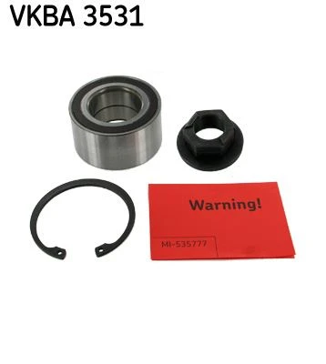 SKF VKBA3531 ÖN TEKER RULMANI FIESTA V 01> FOCUS 98>04 FUSION 02>12 COURIER 14>KA III 16> ECOSPORT 13> MAZDA 2 07>15 KIT ABS LI 38.993x72x37 BAH-0106DX 8V5J1K018AA-8V511215BB-2S6J1K018 ürün görseli 1