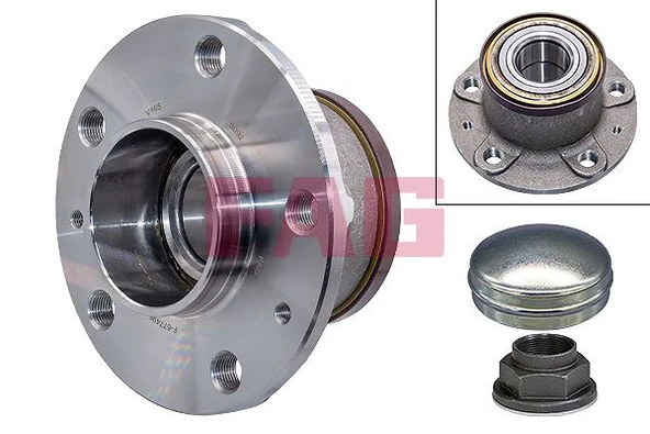 FAG 713640560 ARKA TEKER PORYASI RULMANLI BOXER II-JUMPER II-DUCATO II 42x160x103 5 BİJON ABS Lİ 3701.83-51754941 ürün görseli