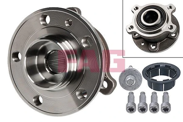 FAG 713660480 ARKA TEKER RULMANI VOLVO S60 II 11>18 S80 II 10> V60 I 10>V70 III 07> XC70 II 03>XC70 II 13> 30760189-30760189-30666645 ürün görseli