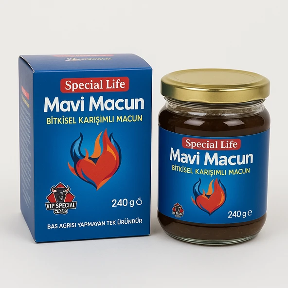 Mavi Macun 240g Erkeklere Özel Bitkisel Enerji ve Güç Takviyesi ürün görseli