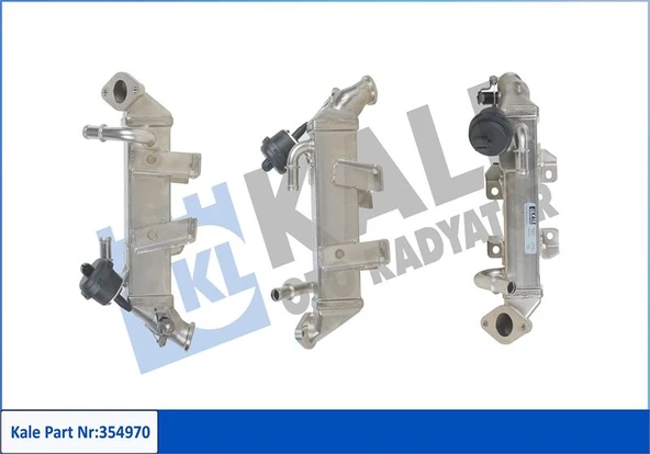 KALE 354970 EGR SOĞUTUCUSU MASTER III 2.3DCI-LGN III-TRAFIC II 2.3 DCI 2010> 8200910446-147350782R ürün görseli 1