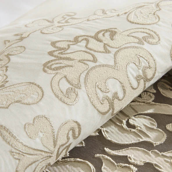 Karaca Home Grace 8 Parça Çift Kişilik Çeyiz Seti Antrasit - 6