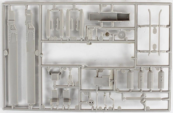 Mistercraft B031 1/72 Ölçek, AH-1G (Vietnam Savaşı) Helikopteri, Plastik Model kiti - 2