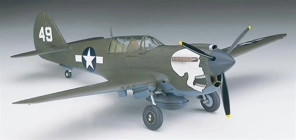 Hasegawa A9 139 1/72 Ölçek, P-40N Warhawk, Savaş Uçağı Plastik Model Kiti - 2