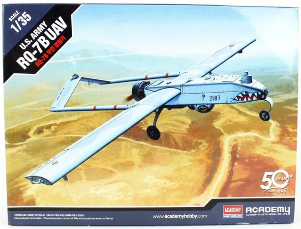 Academy 12117 1/35 Ölçek, U.S. ARMY RQ-7B UAV İnsansız Hava Aracı, Plastik Model kiti ürün görseli