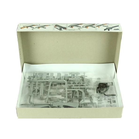 Dragon 75035 1/6 Ölçek, AK-47 ve M16 Silahları Plastik Model Kiti - Resim 2