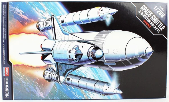 Academy 12707 1/288 Ölçek, Uzay Mekiği ve Roketleri, Plastik Model kiti ürün görseli