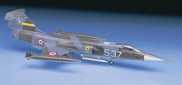 Hasegawa D17 447 1/72 Ölçek, F-104S/F-104G Starfighter, Savaş Uçağı Plastik Model Kiti - Resim 2