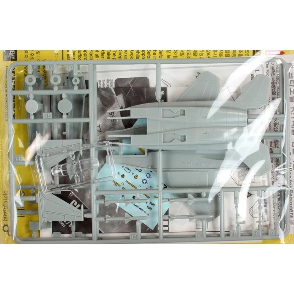 Academy 12609 1/144 Ölçek, F-15 Eagle USAF Savaş Uçağı, Plastik Model kiti - Resim 2