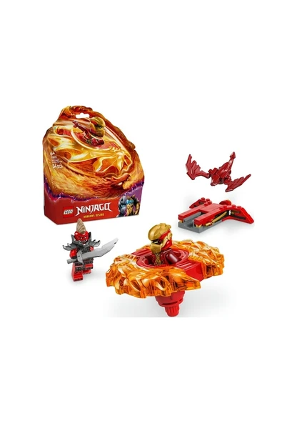 Lego Ninja Go Kai'nin Ejderha Spinjitzu Topacı 71823 Lisanslı Ürün - Resim 5