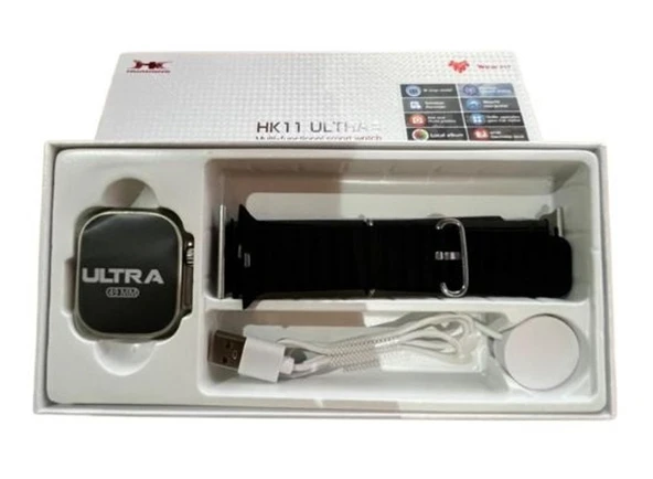 2025 HK11 Ultra3 2.02 Amoled Ekran Nfc Bluetooth Destekli Aı Robot Özellikli 4gb Hafıza - Resim 2