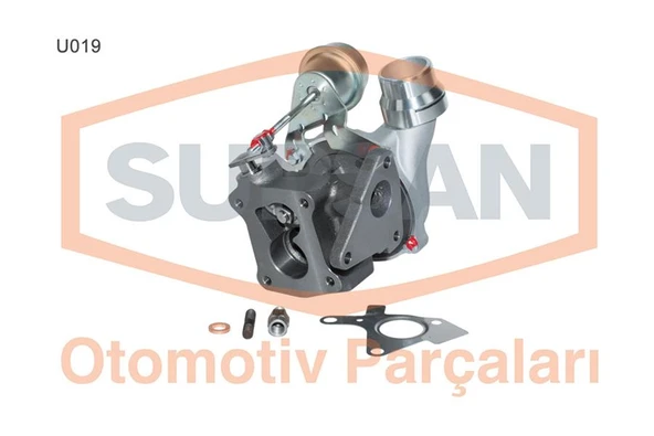 SUPSAN U019 TURBO ŞARJ RENAULT CLIO III 10> CLIO IV 12>21 FLUENCE 10> MEGANE II 05>10 MEGANE III 08>14 SYMBOL II 08> DUSTER 10> DOKKER 12> MICRA III K12 05>10 NOTE E11. NE11 10>12 1.5dCİ 80-86 PS 8200 ürün görseli 1