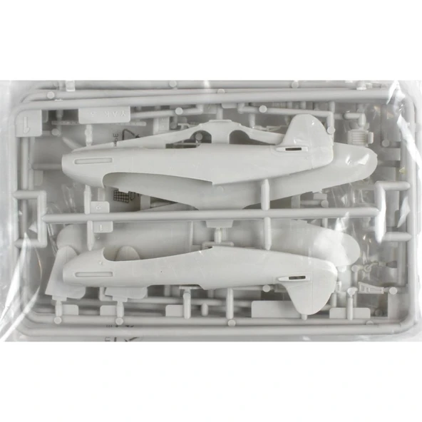 Mistercraft D207 1/72 Yakovlev Yak-3 Savaş Uçağı Plastik Model Kiti - 4