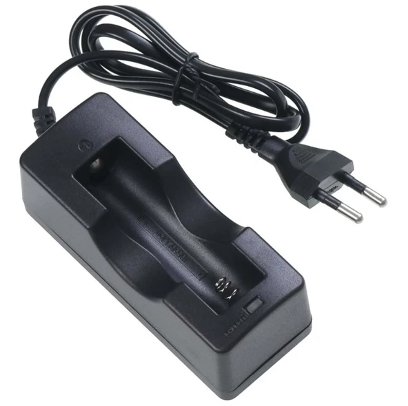 RANCHİ 18650 Pil Şarj Cihazı Tekli Kablolu RC-12851 ürün görseli 1