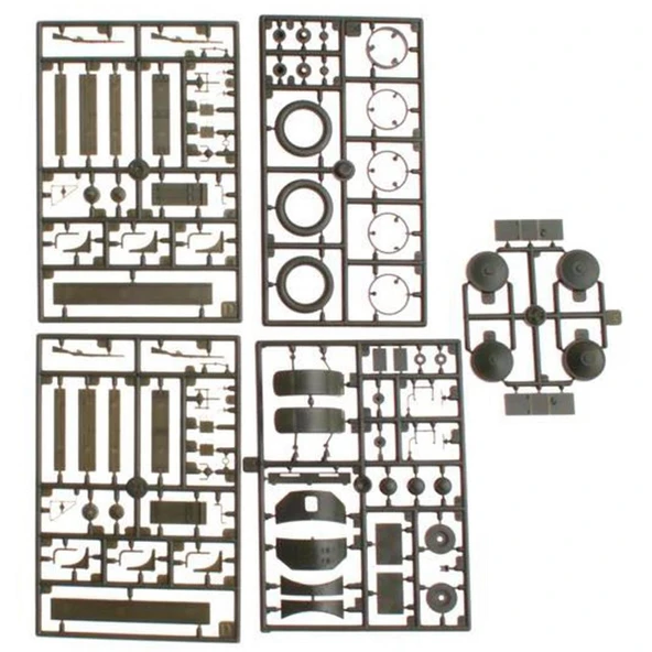 Roden 803 1/35 Ölçek, British Armoured CarPattern 1914 - Resim 3
