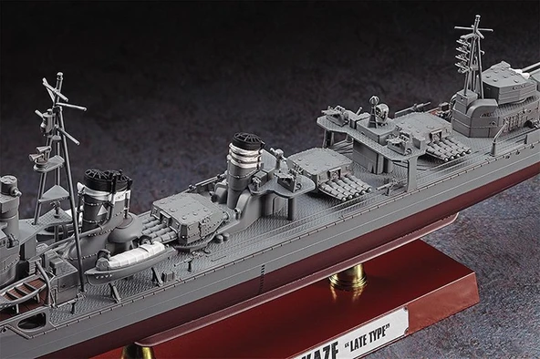 Hasegawa Z29 40029 1/350 Ölçek, IJN Shimakaze (Late Type) Destroyer, Plastik Model Kiti - Resim 4