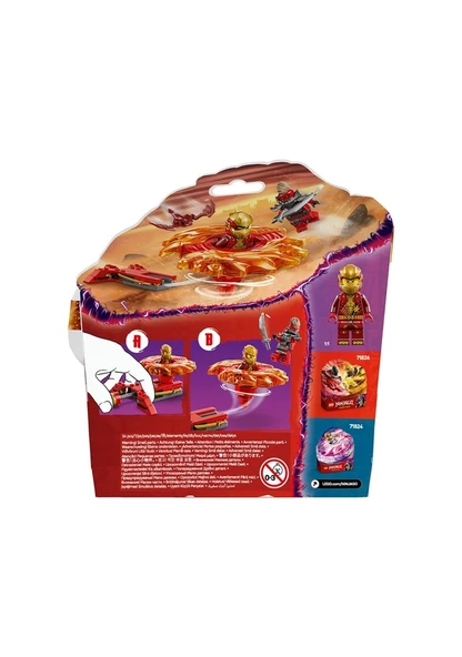 Lego Ninja Go Kai'nin Ejderha Spinjitzu Topacı 71823 Lisanslı Ürün - Resim 7