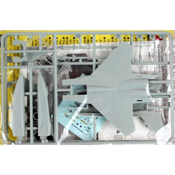 Academy 12609 1/144 Ölçek, F-15 Eagle USAF Savaş Uçağı, Plastik Model kiti - Resim 3