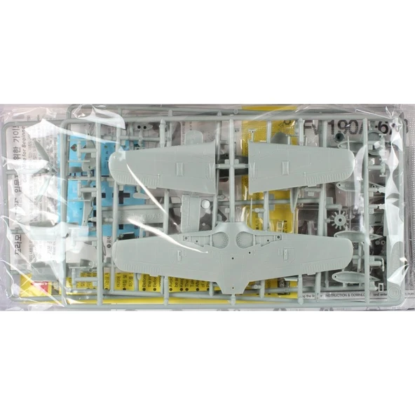 Academy 12480 1/72 Ölçek, Focke Wulf Fw190A 6/8 Savaş Uçağı, Plastik Model kiti - 2