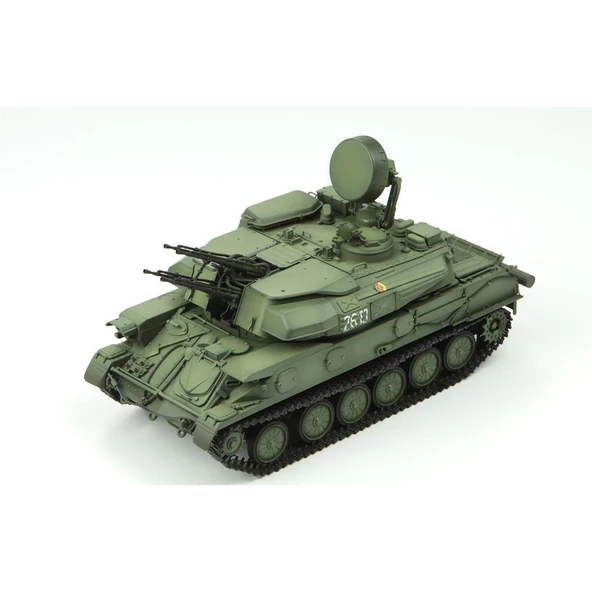 Meng TS-023 1/35 Ölçek, Rus ZSU-23-4 (Shilka) Uçaksavar Tankı, Plastik Model Kiti - Resim 4