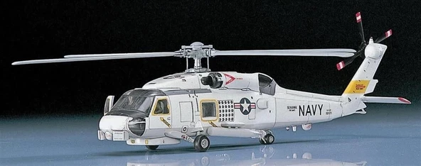Hasegawa D1 431 1/72 Ölçek, SH-60B Seahawk, Askeri Helikopter Plastik Model Kiti - 2