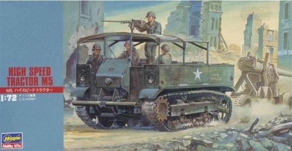 Hasegawa MT23 31123 1/72 Ölçek, M5 Yüksek Hızlı Traktör, Plastik Model Kiti
