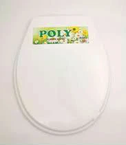 BEYAZ YUMUŞAK KLOZET KAPAK BÜYÜK PUF (5284) ürün görseli