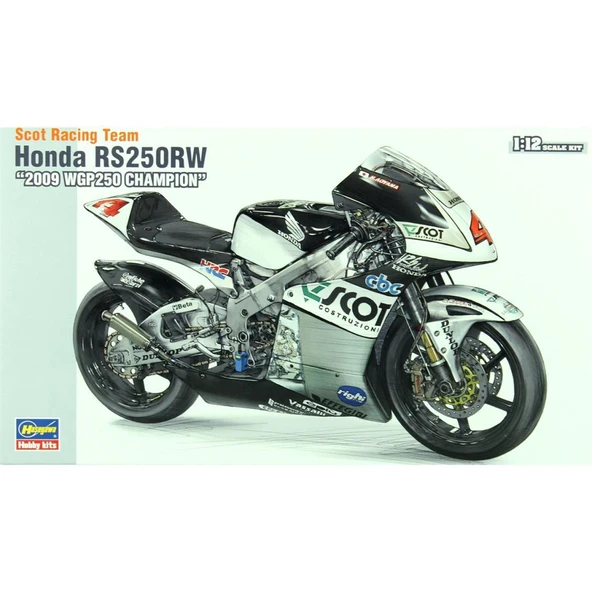Hasegawa BK1 21501 1/12 Ölçek, Honda RS250RW Motosiklet Plastik Model Kiti ürün görseli