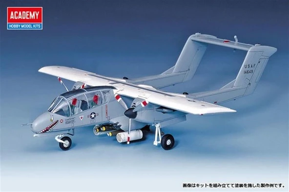 Academy 12463 1/72 Ölçek, OV-10 Bronco Savaş Uçağı, Plastik Model kiti - 4