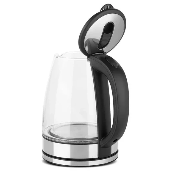 Crown Crw-7204 1500w 1.8 Litre Cam Hazneli Su Isıtıcı Mutfak Kettle - 2