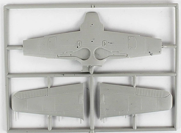 Mistercraft C003 1/72 Ölçek, Fw-190A-6 (Grun Hertz) Savaş Uçağı, Plastik Model kiti - 2