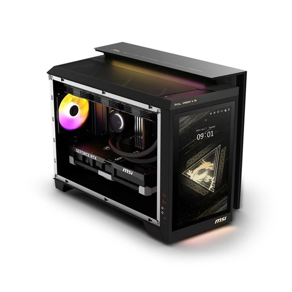 MSI MEG VISION X Aı 2NVV9-056TR ULTRA 9 285K-64GB DDR5 RAM-4TB NVME-16GB RTX5080-W11G GAMING PC - Resim 3