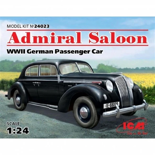 ICM 24023 Admiral Saloon, WWII German Passenger Car ürün görseli 1