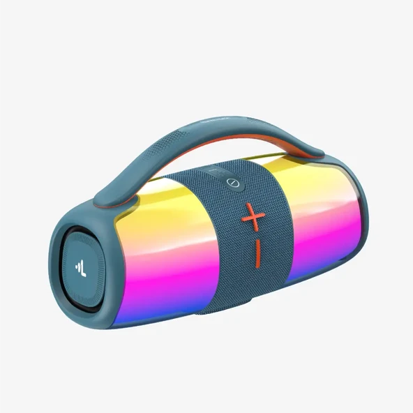 R128 Premium RGB Işıklı Taşınabilir Bluetooth Hoparlör ürün görseli