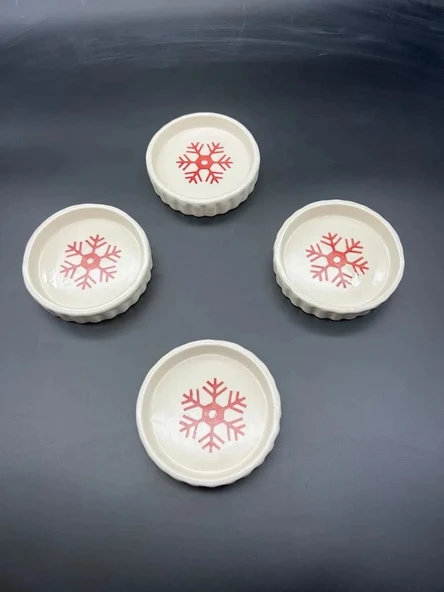 Handmade Winter Time 4lü Çerezlik Sosluk