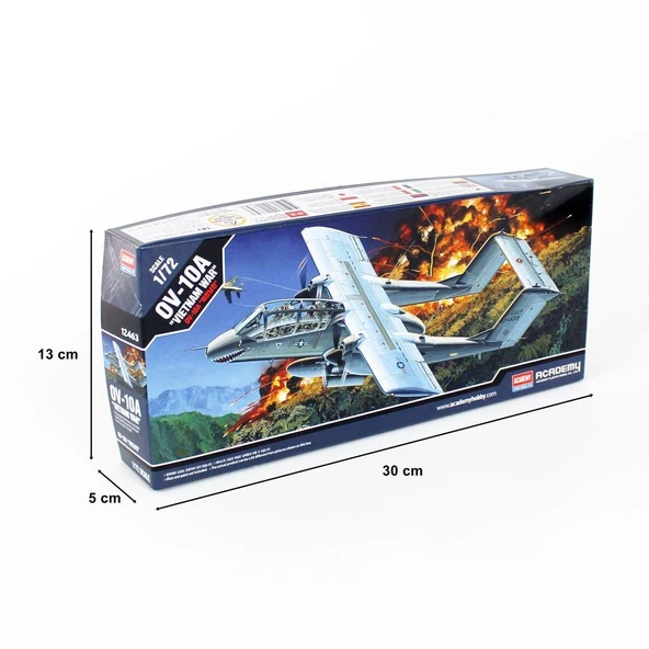 Academy 12463 1/72 Ölçek, OV-10 Bronco Savaş Uçağı, Plastik Model kiti - 5
