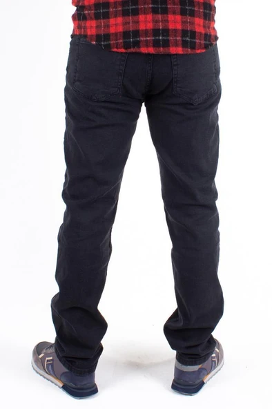 COLT JEANS VEGA 9133-27 SİYAH YÜKSEK BEL RAHAT PAÇA ERKEK JEANS PANTOLON - 4