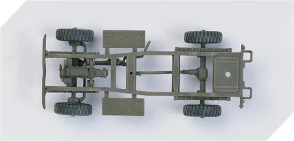 Academy 13403 1/72 Ölçek, Amerikan Ambulans ve Çekici , Plastik Maket Seti - 4