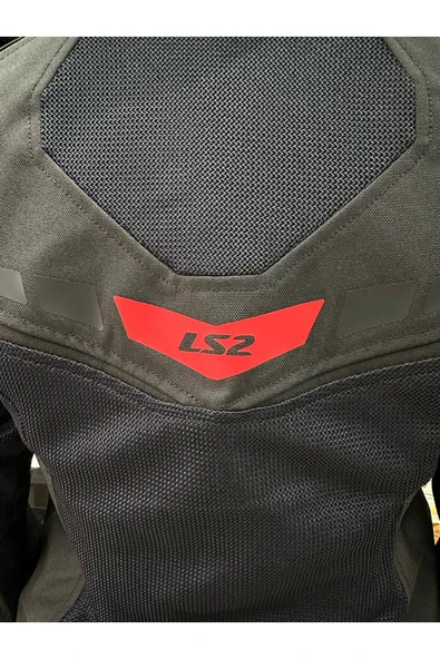 LS2 BLADE AIR KADIN MONT SIYAH KIRMIZI - 5