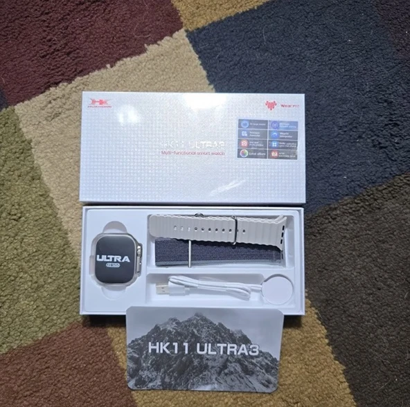 2025 HK11 Ultra3 2.02 Amoled Ekran Nfc Bluetooth Destekli Aı Robot Özellikli 4gb Hafıza - Resim 4