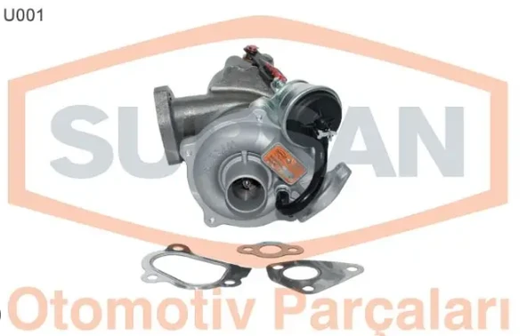 SUPSAN U001 TURBO ŞARJ FIAT ALBEA 04> DOBLO 05> PALIO 02> PUNTO 09> 500 09> FIORINO 07> OPEL CORSA D Z13DTJ 1.3D MTJ EURO4 70 BG 93191993-5860030-73501343-71784113 ürün görseli